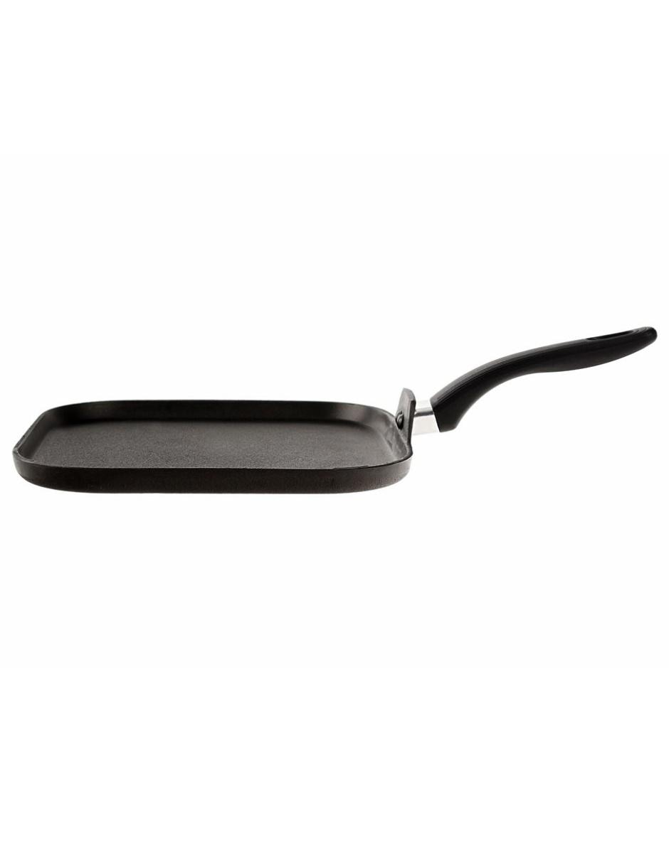Sartén grill de aluminio fundido