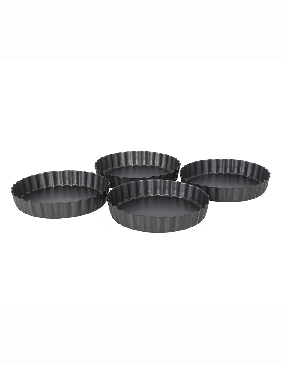 Set moldes aluminio redondo 3