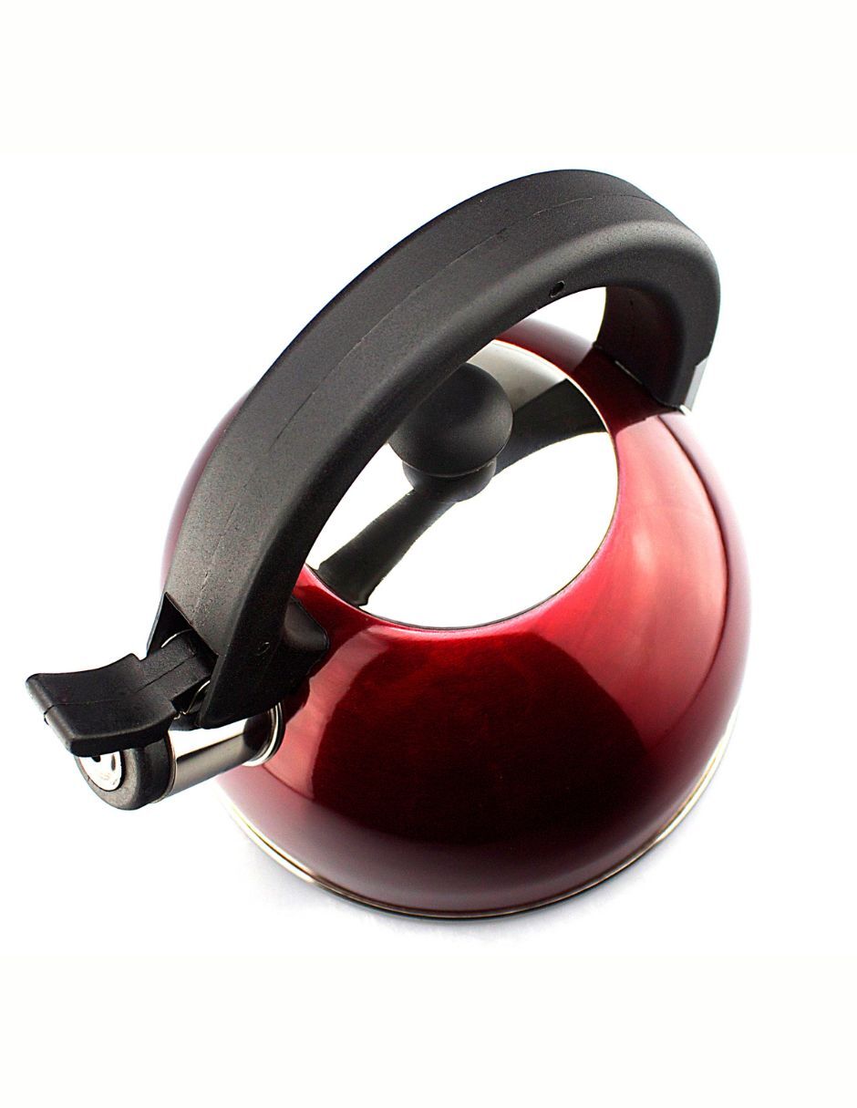 Tetera silbadora de acero 4