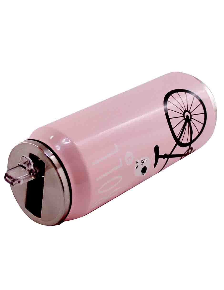 Termo de acero inoxidable con tapa rosca 3