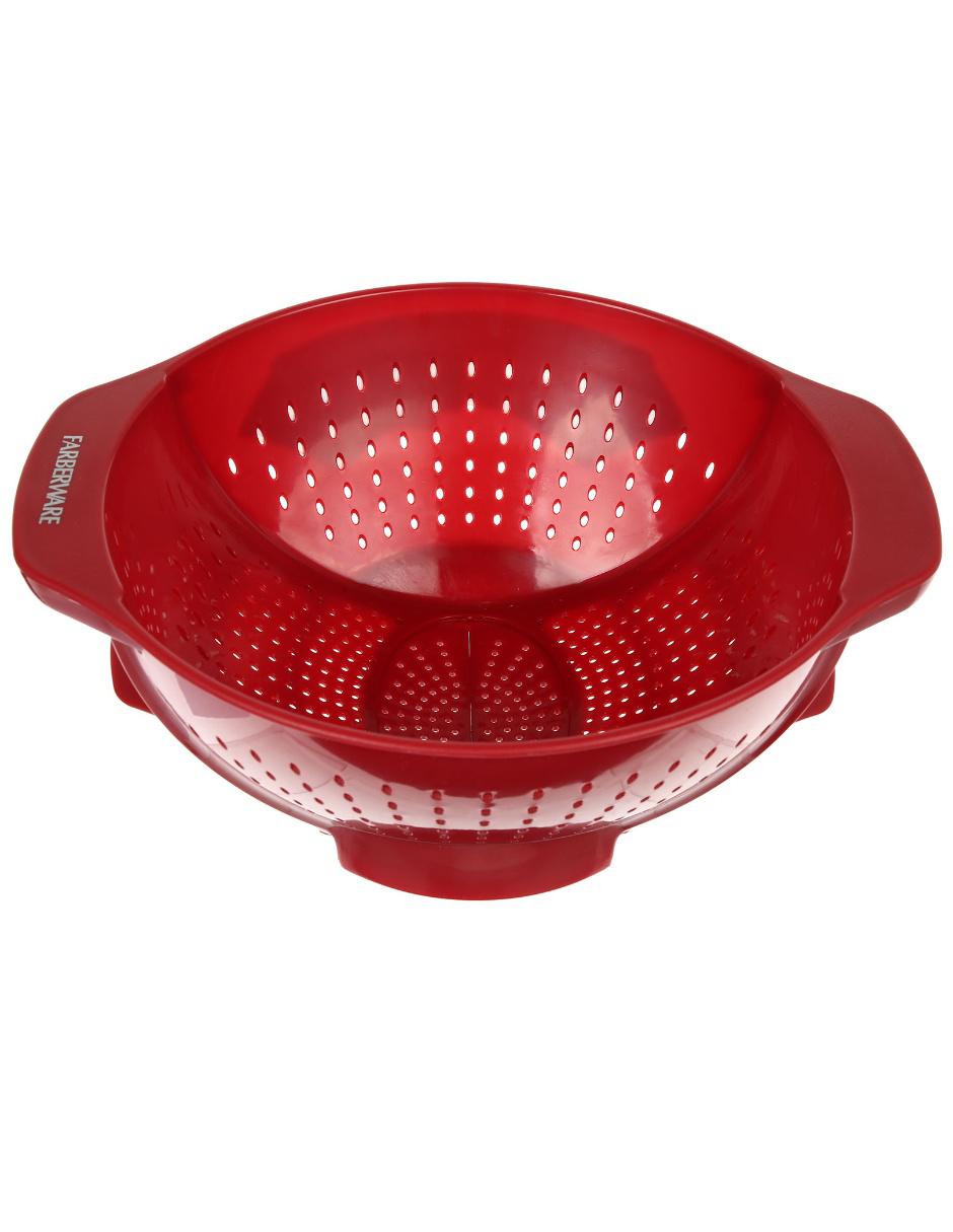 Colador Farberware rojo Colador Farberware rojo