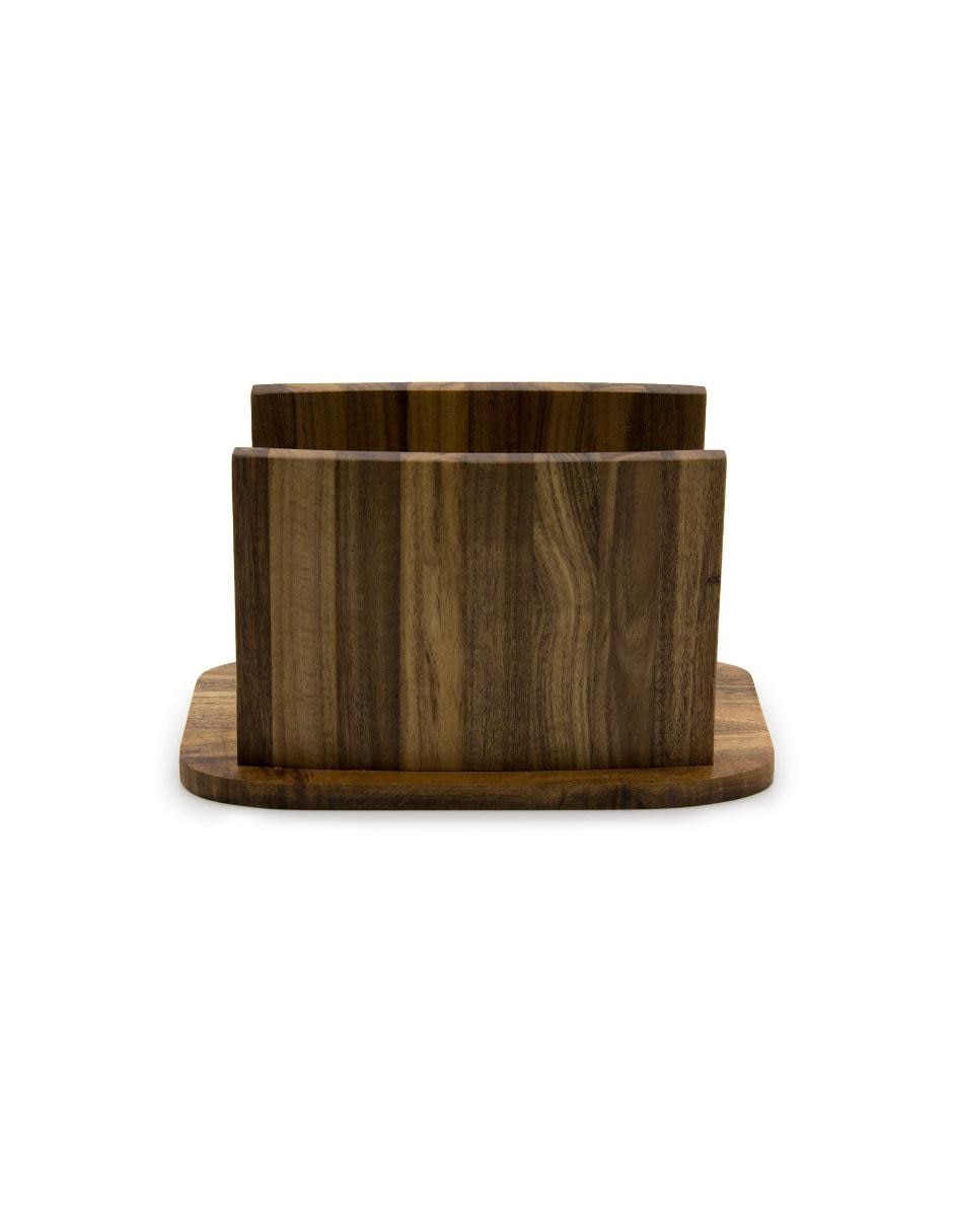 Servilletero madera natural 1