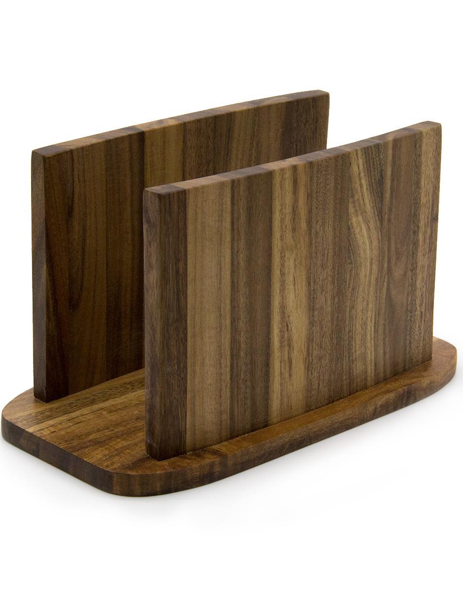 Servilletero madera natural Servilletero madera natural