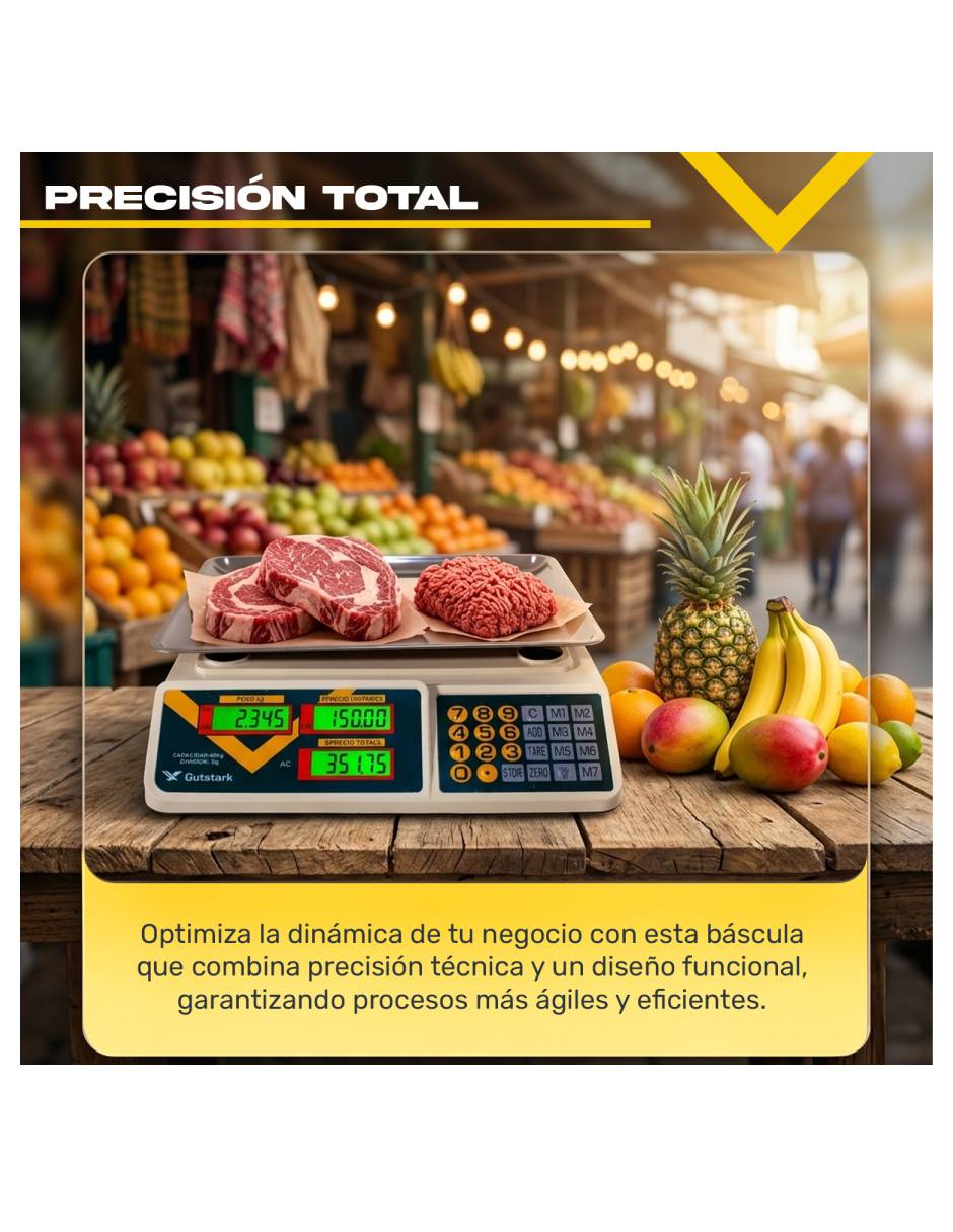 Báscula de cocina Gutstark