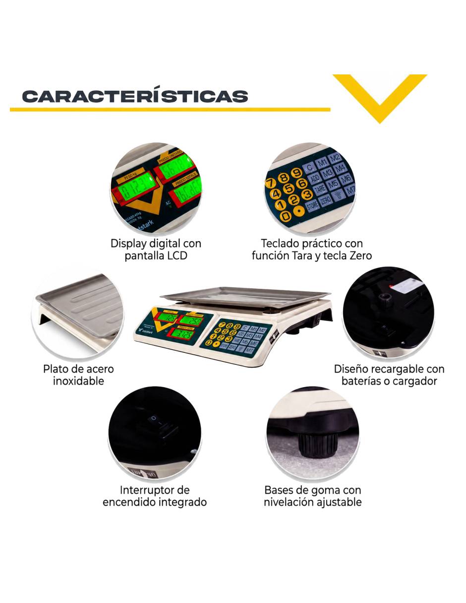 Báscula de cocina Gutstark