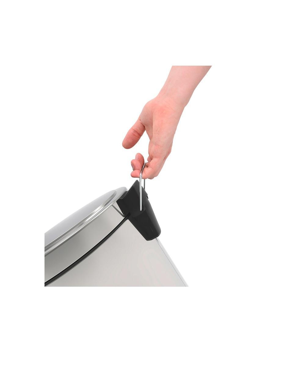 Bote de basura de acero inoxidable