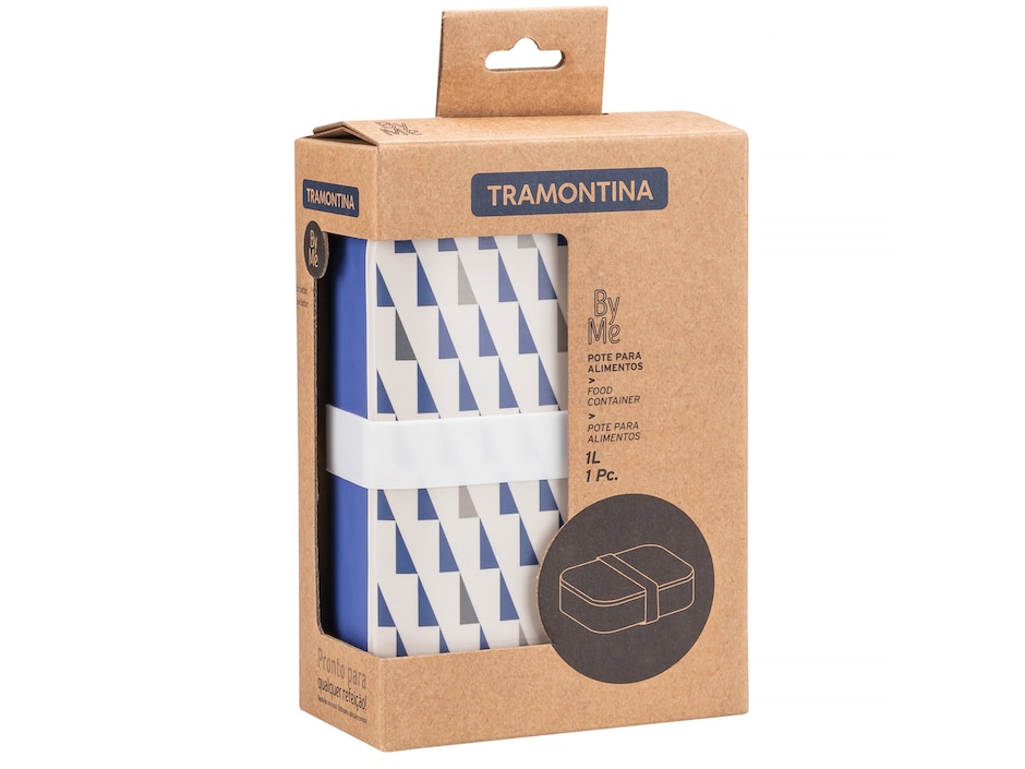 Contenedor Tramontina de bambú