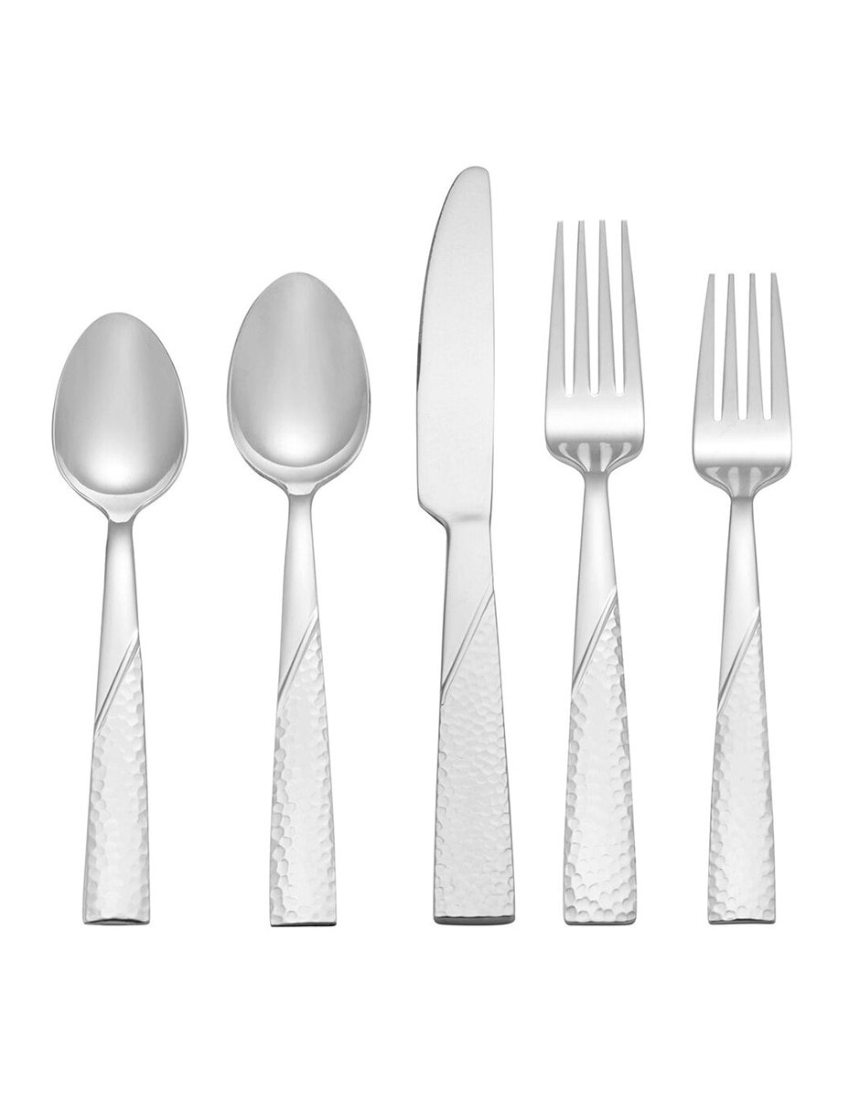 Set cubiertos de acero inoxidable 20 piezas Set cubiertos de acero inoxidable 20 piezas