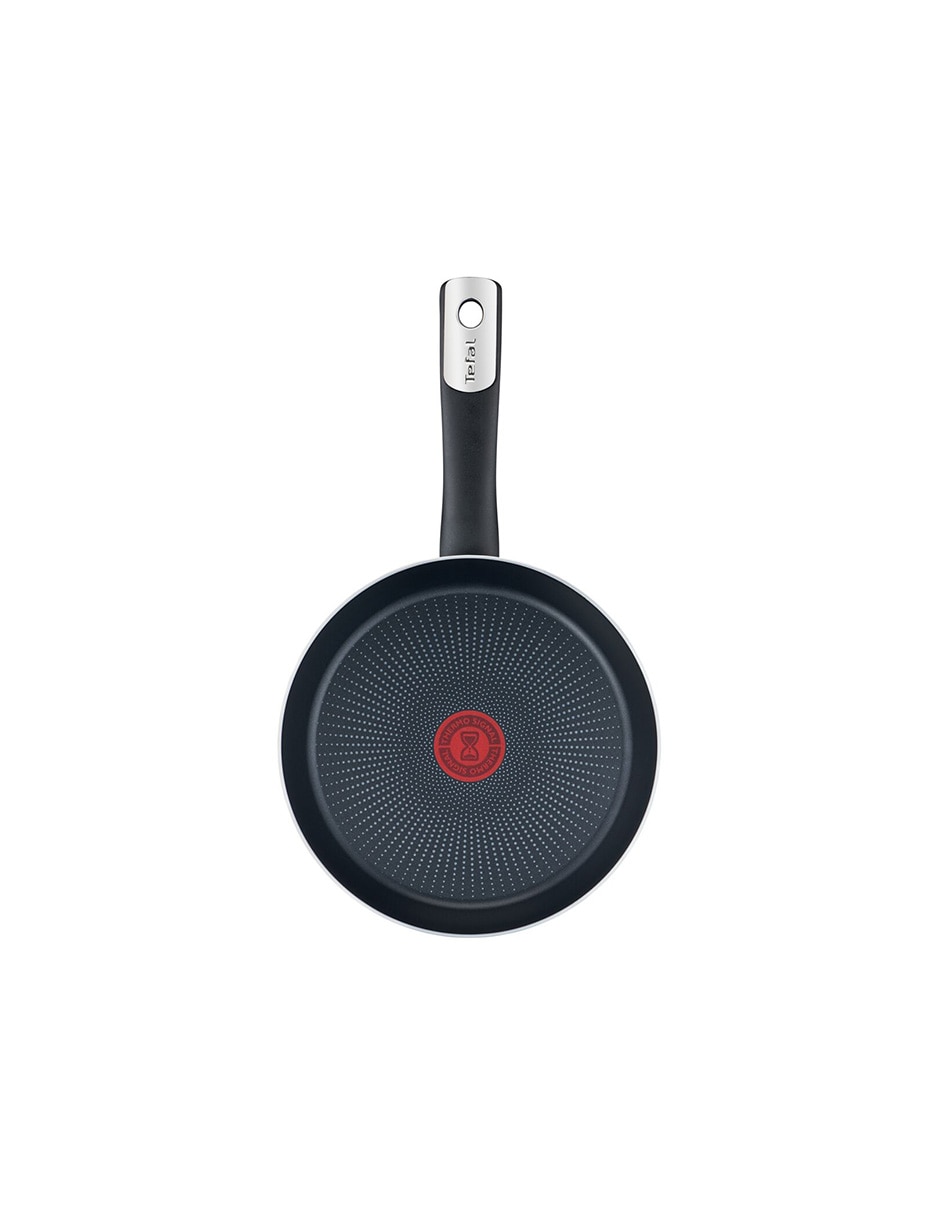 Set de sartenes T-Fal Hard Titanium de aluminio 3 piezas