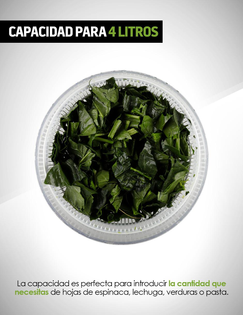 Centrifugadora de ensalada con escurridor Redlemon Salad Spinner