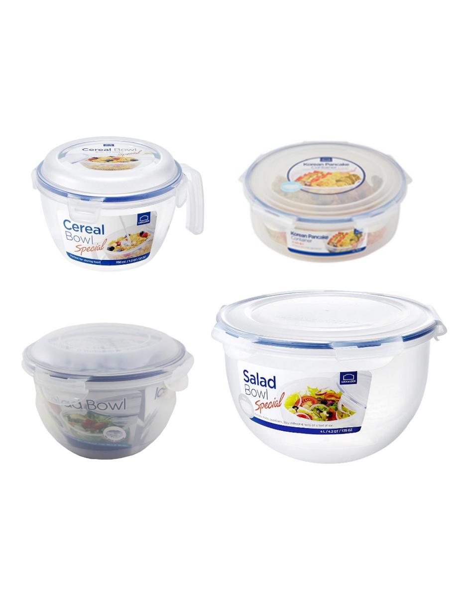 Set contenedores Lock & Lock 4 piezas