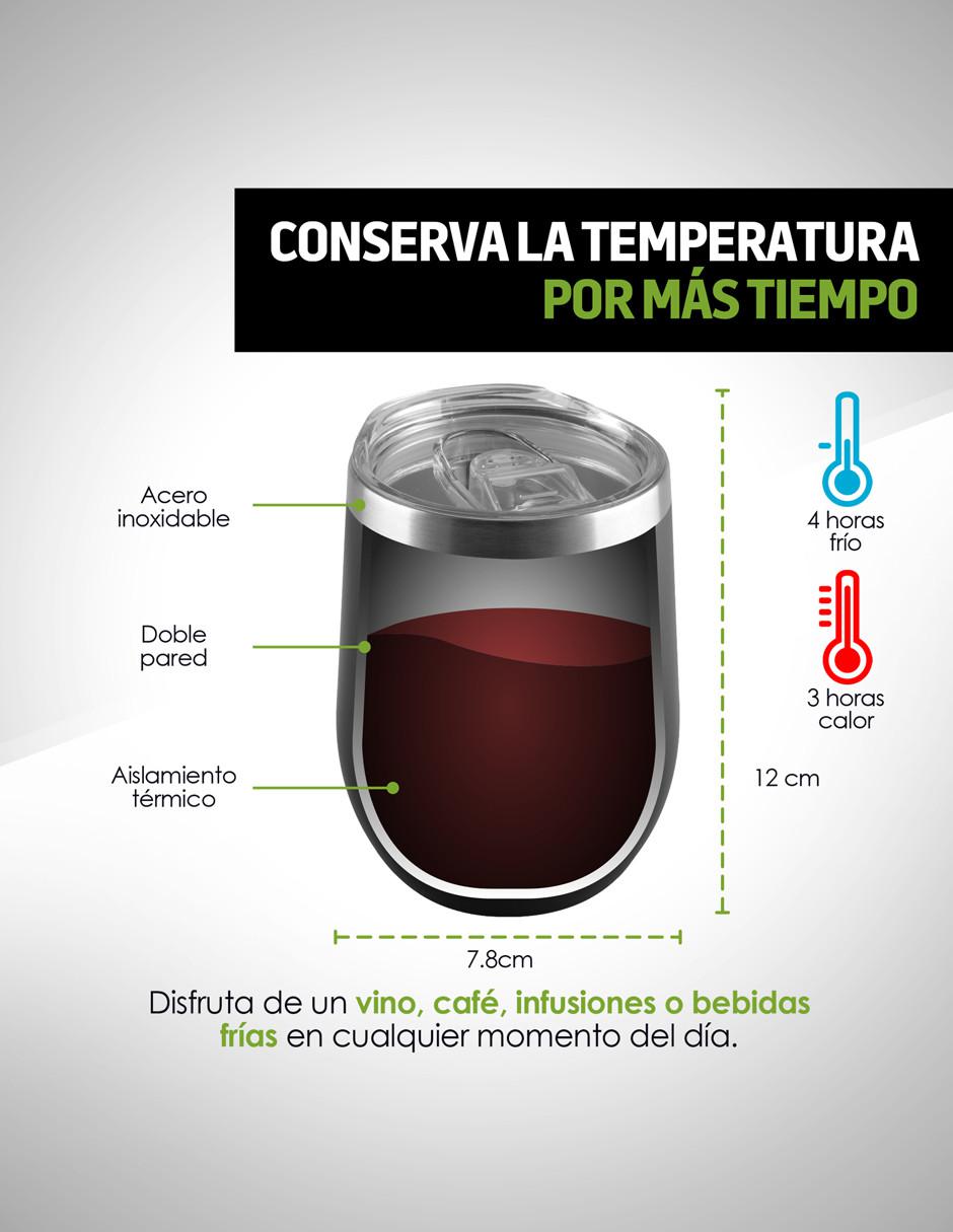 Termo de acero con tapa disc top 3