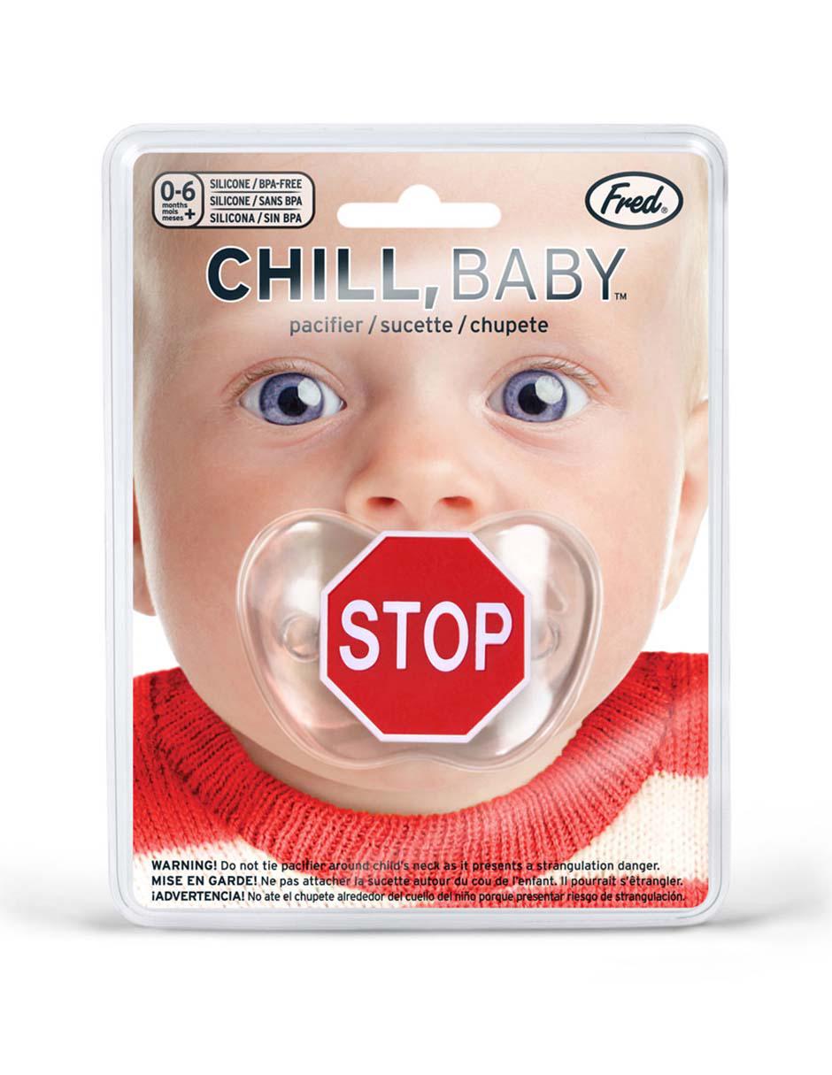 Chupón Fred & Friends Chill Baby Stop