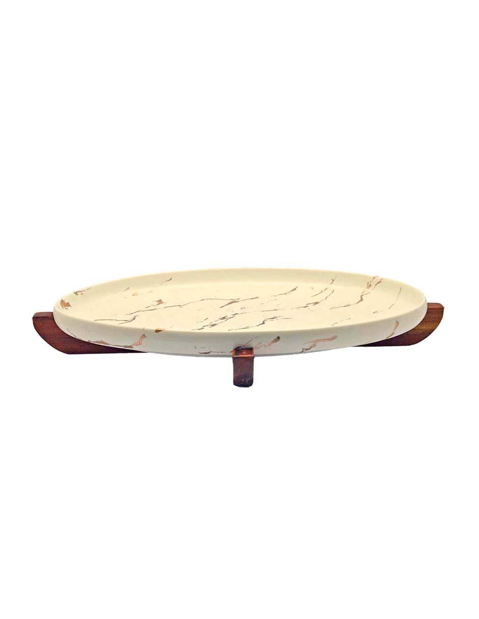 Plato de madera Plato de madera