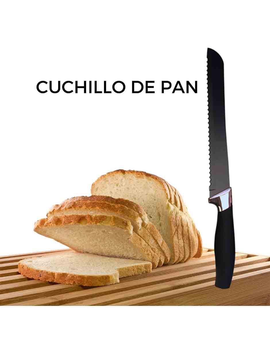 Set de cuchillos 6 piezas Yajad Hogar acero inoxidable