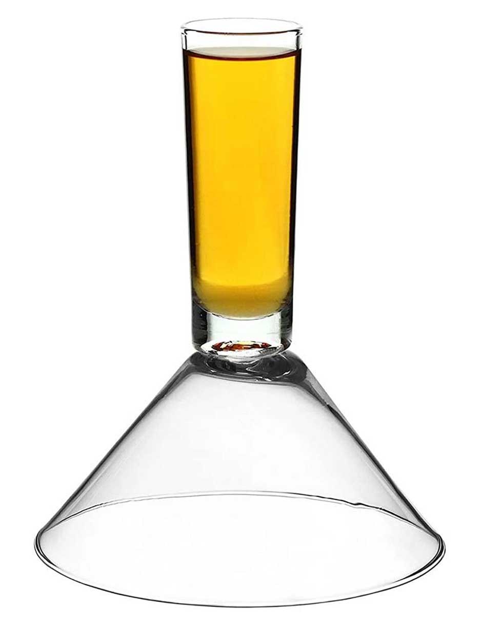 Copa para tequila de plástico