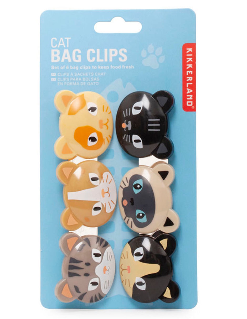 Clip para bolsas de plástico 6 piezas