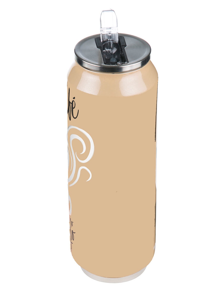 Termo de acero inoxidable con tapa rosca 4