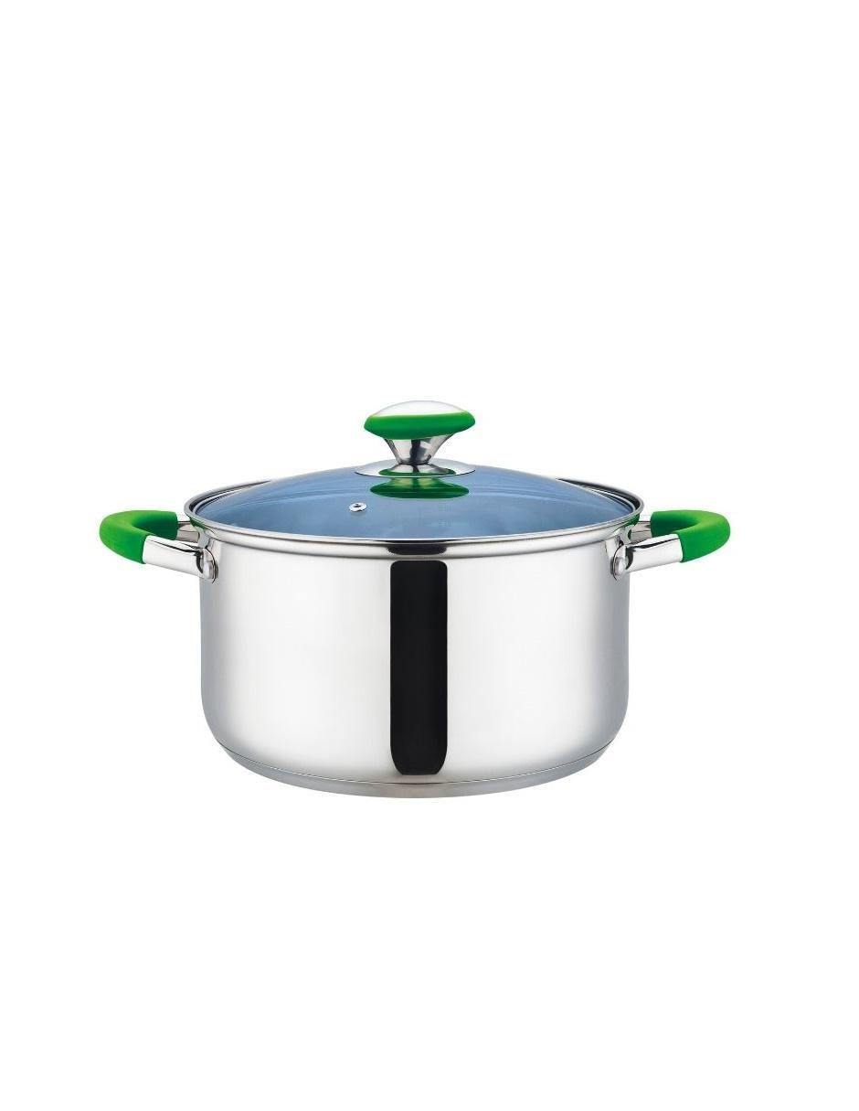 Batería de cocina Fraciel Princesa de acero inoxidable 7 piezas