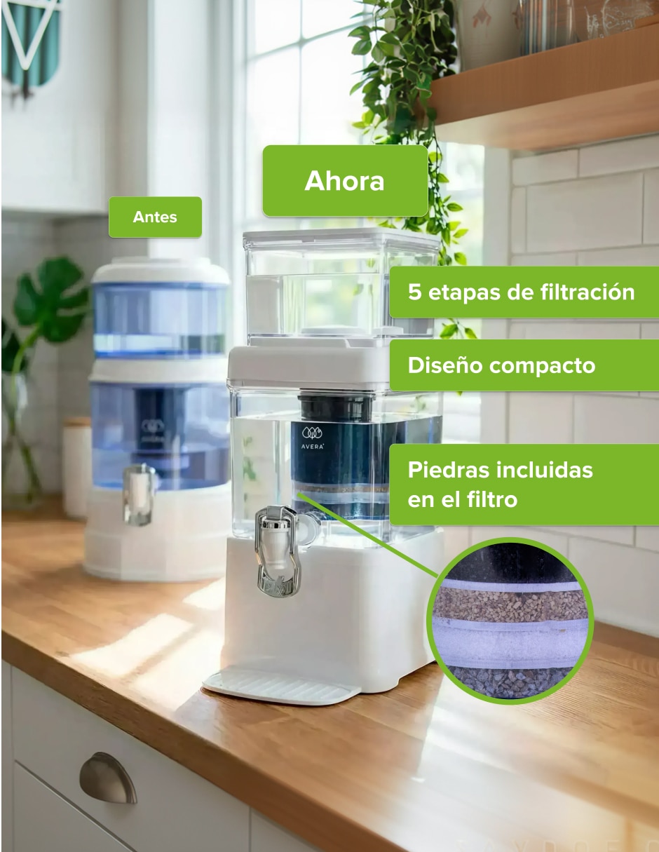 Filtro purificador de agua PA5L 2