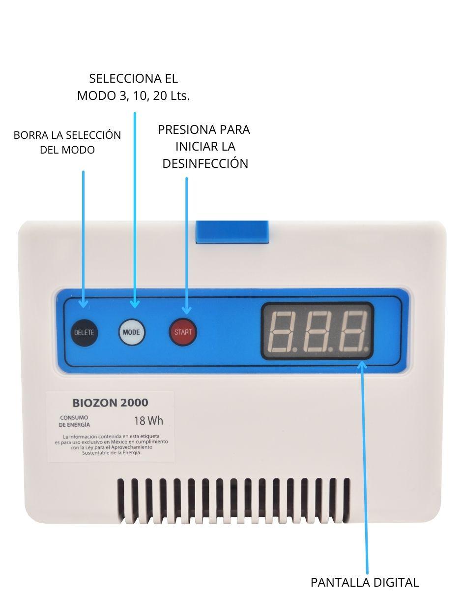 Purificador de agua Biozon Bz_digital