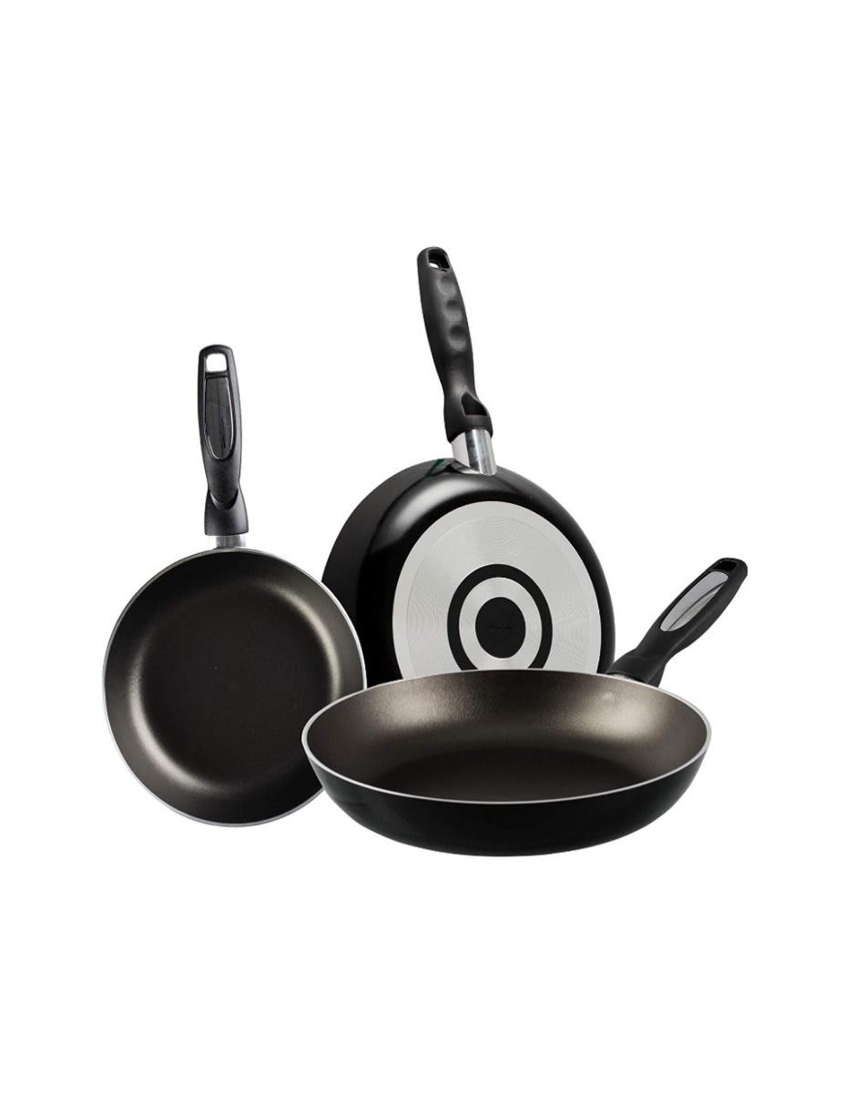 Set de sartenes Vasconia de aluminio 3 piezas