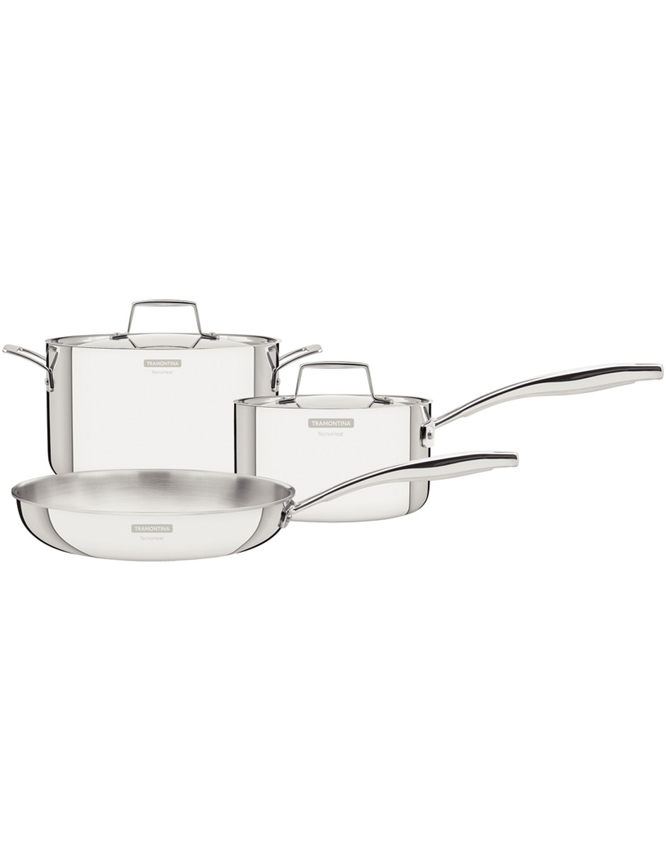 Batería de cocina Grano de acero inoxidable 5 piezas Batería de cocina Grano de acero inoxidable 5 piezas