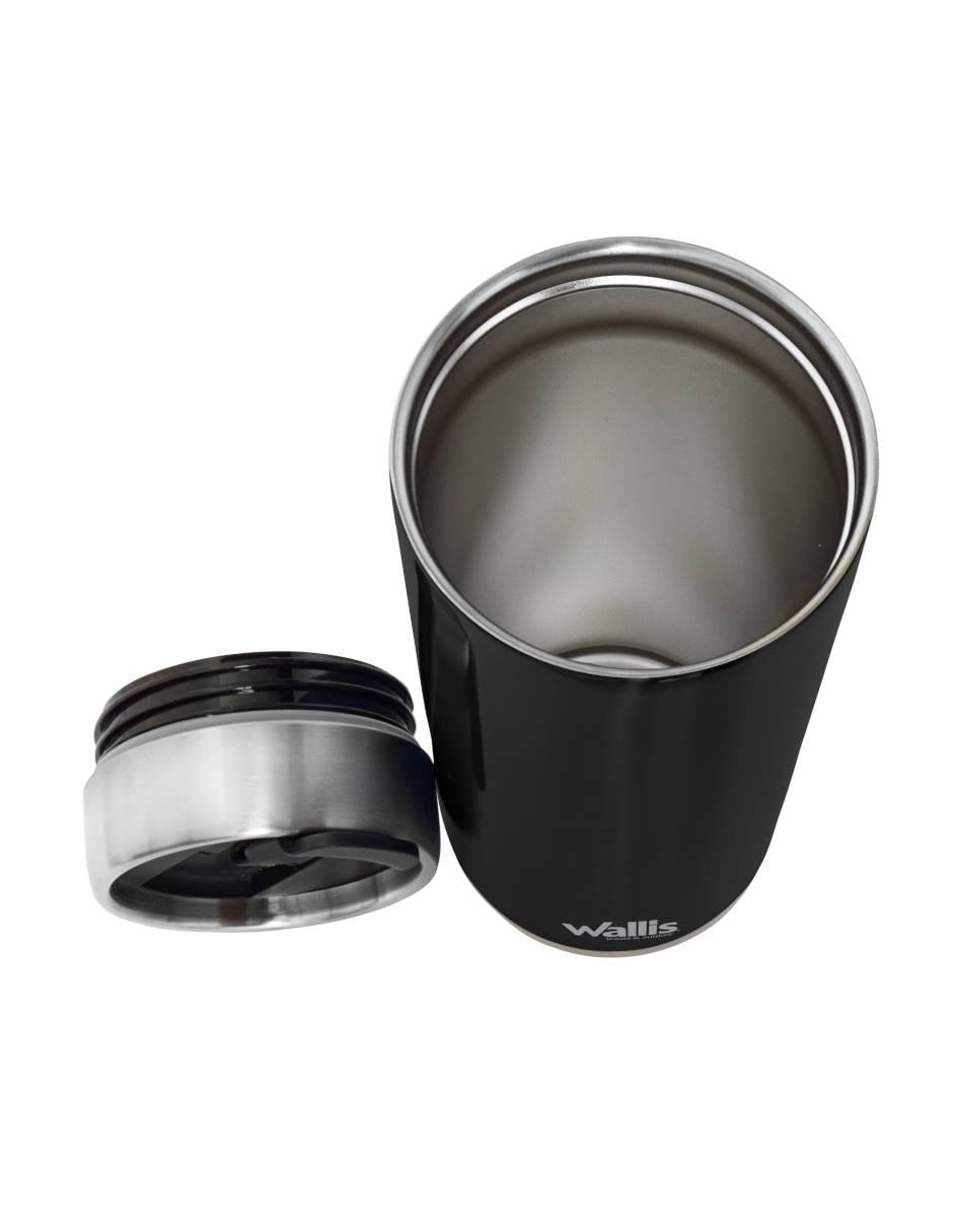 Termo de acero inoxidable con tapa flip top