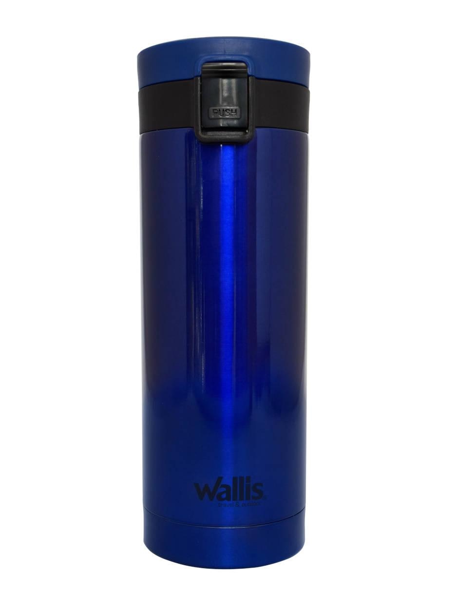 Termo de acero inoxidable con tapa flip top Termo de acero inoxidable con tapa flip top
