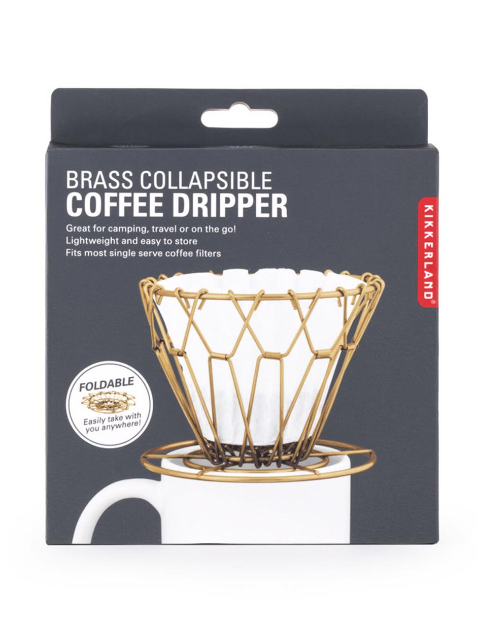 Estructura plegable para filtro de café