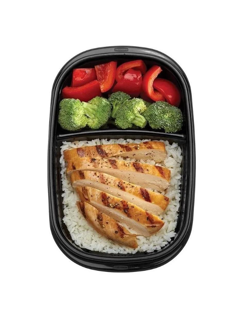 Set contenedores Rubbermaid de plástico 10 piezas