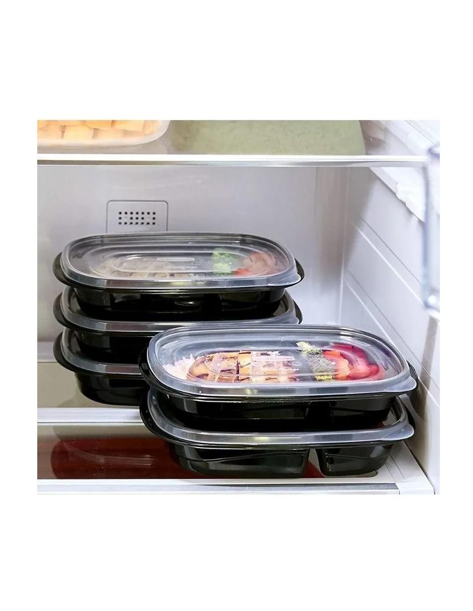 Set contenedores Rubbermaid de plástico 10 piezas