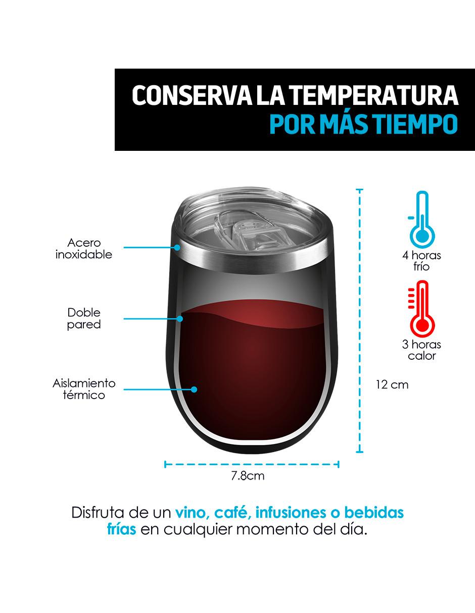 Set de 2 Vasos térmicos de acero 3