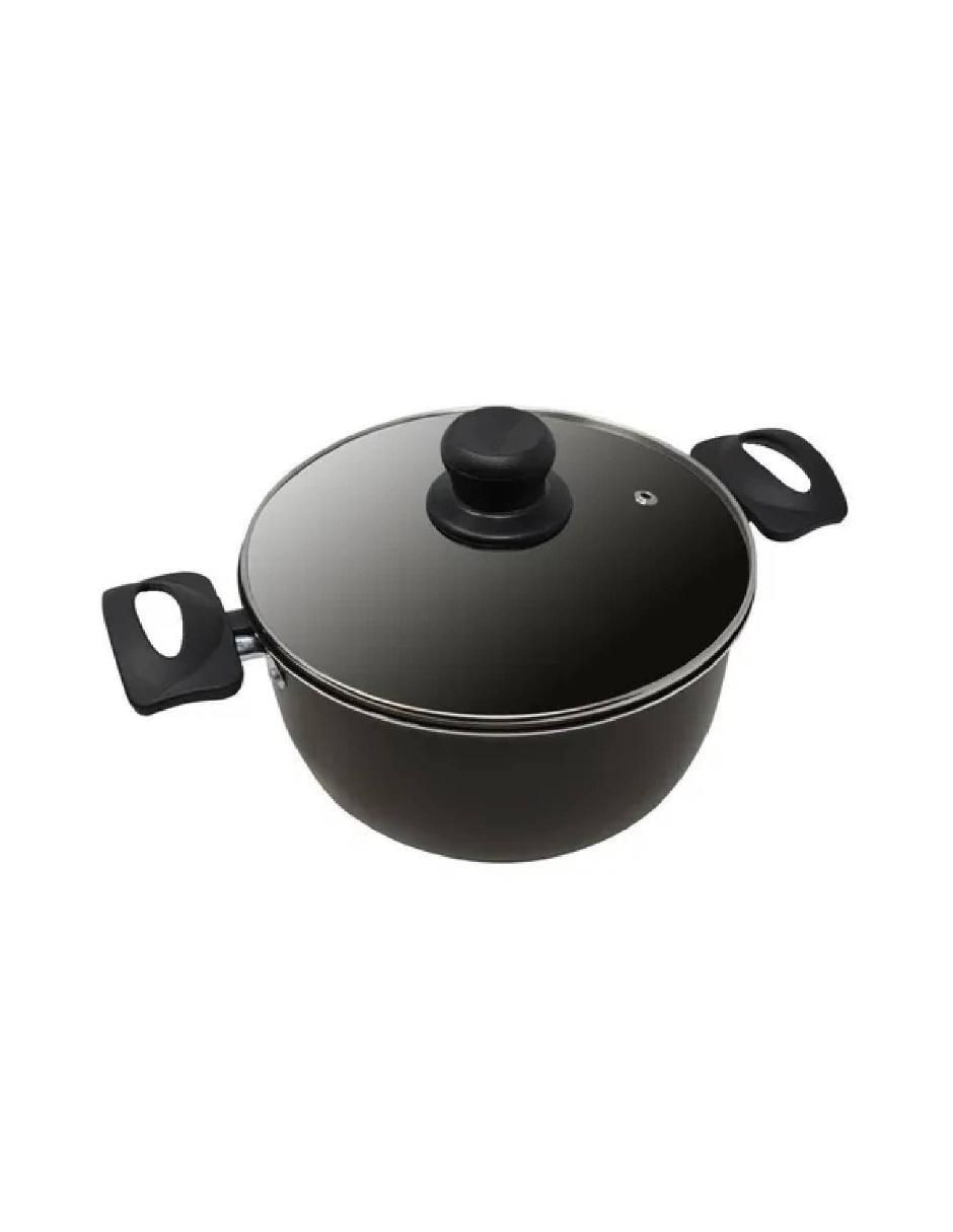 Batería de cocina de aluminio antiadherente 11 piezas 3