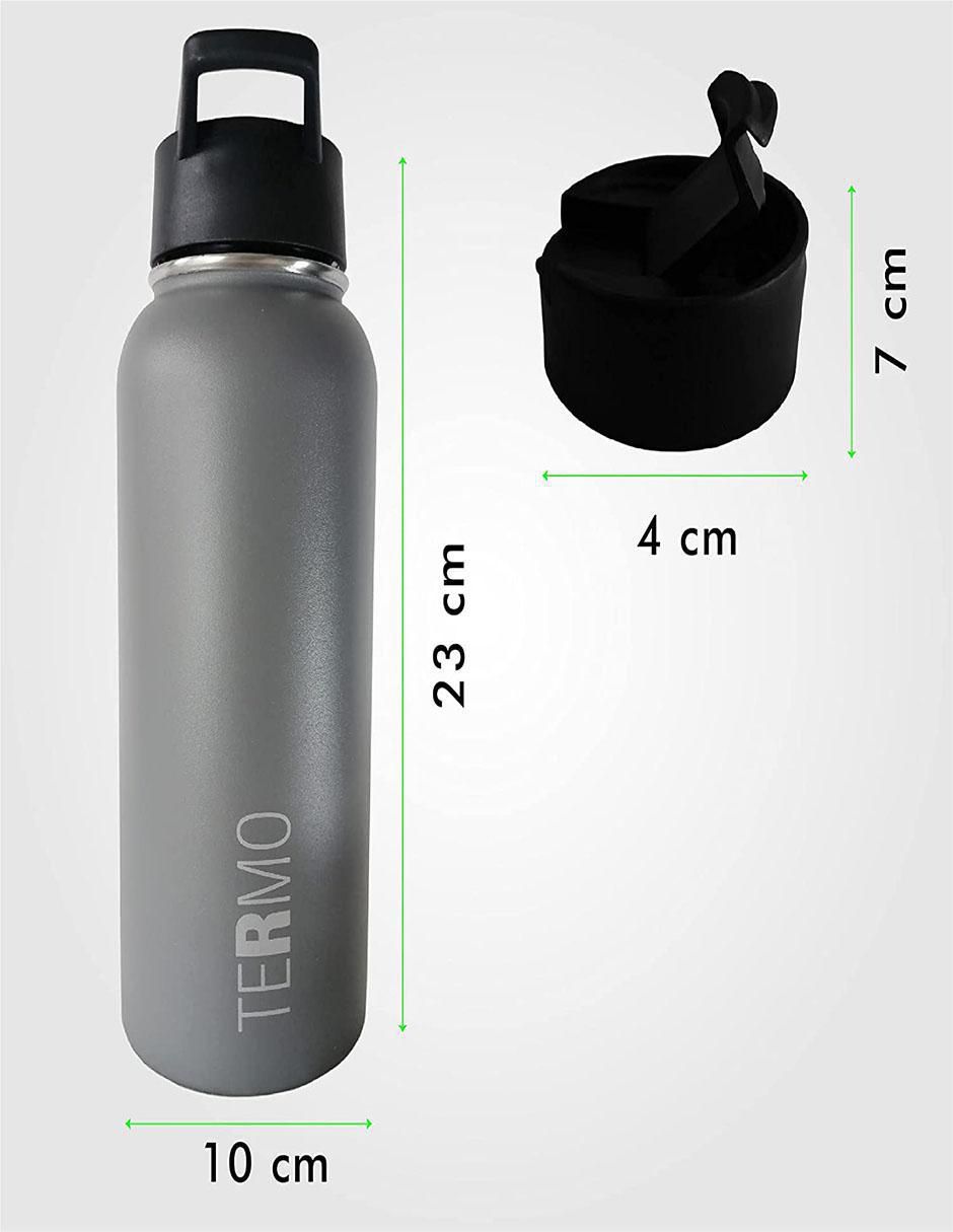 Termo de acero inoxidable con tapa rosca 946 ml 2