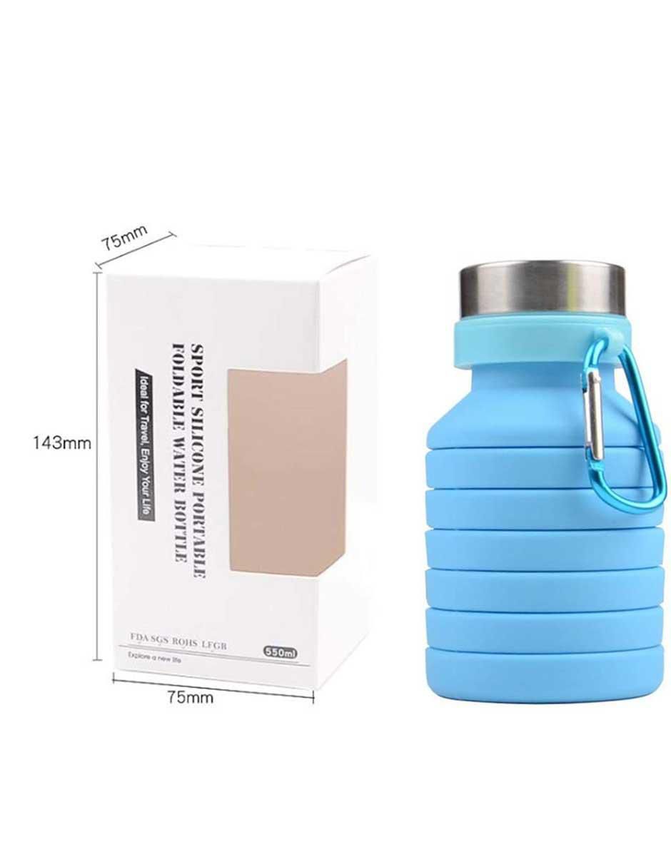 Termo Happy Ware de silicón con tapa rosca 550 ml