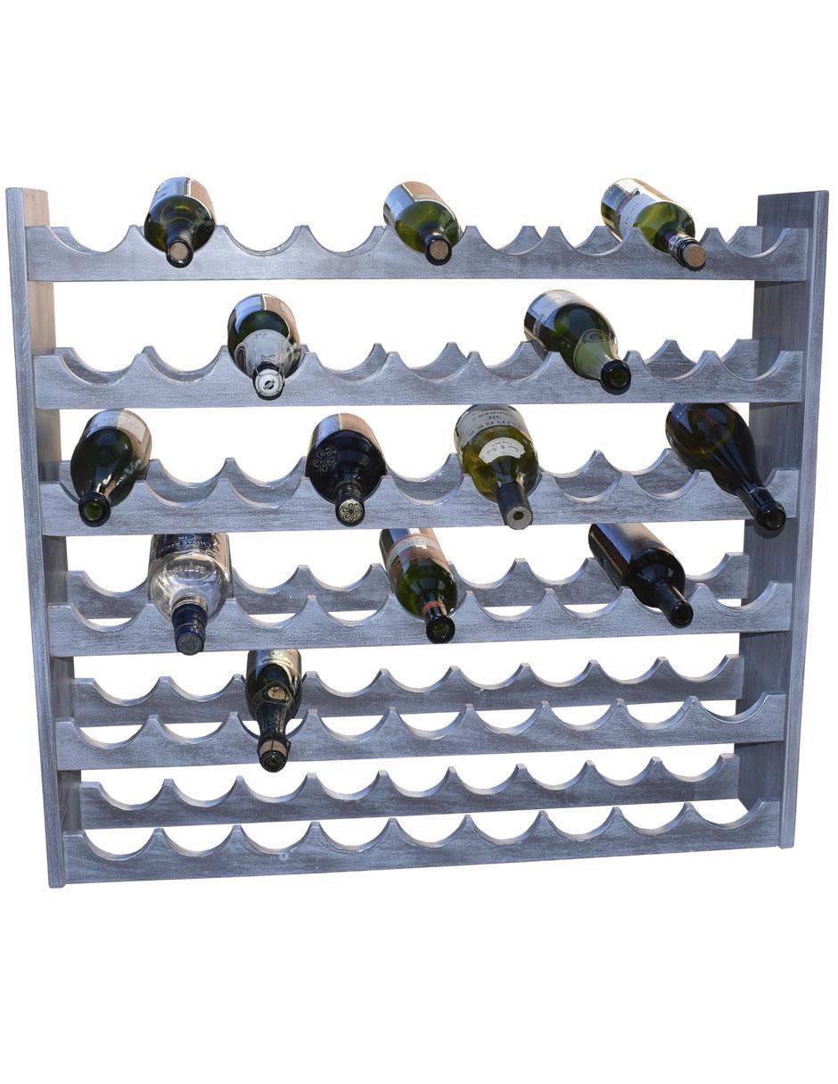 Cava de vinos 54 botellas madera 4