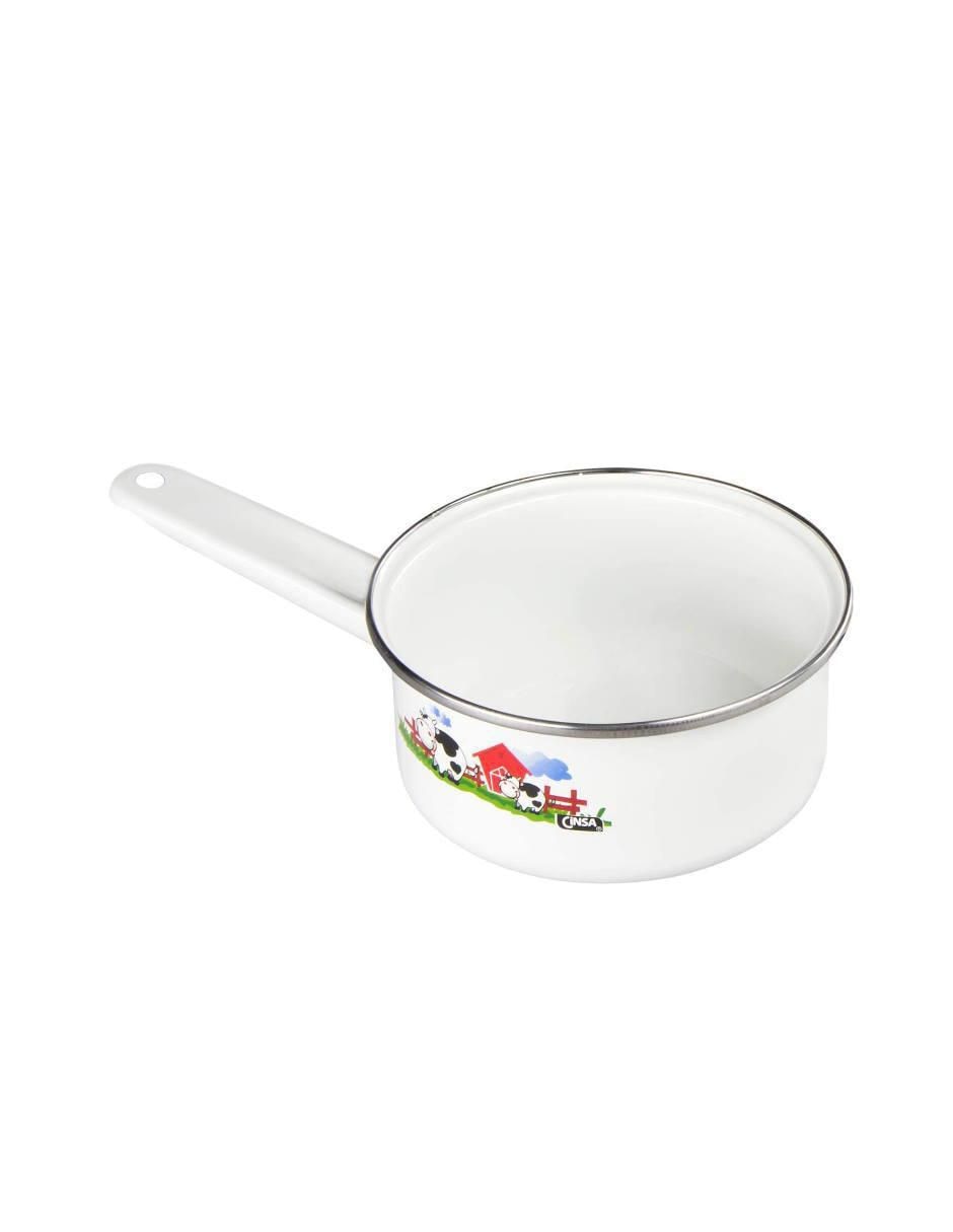 Batería de cocina Cinsa Terranova de acero vitrificado antiadherente 8 piezas