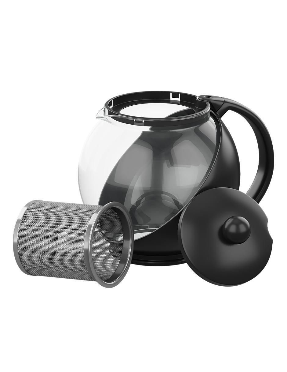 Tetera infusora de vidrio templado
