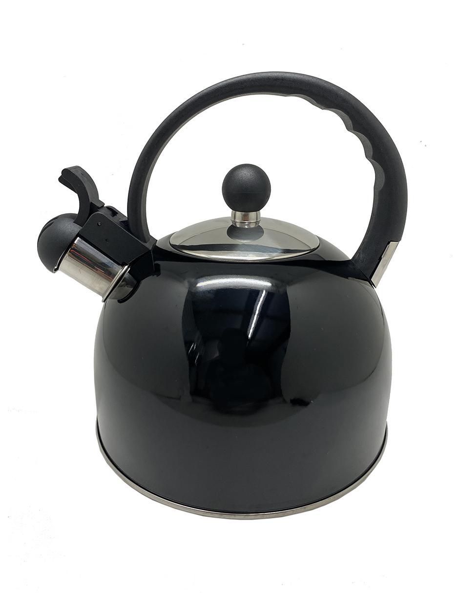 Tetera silbadora de acero inoxidable
