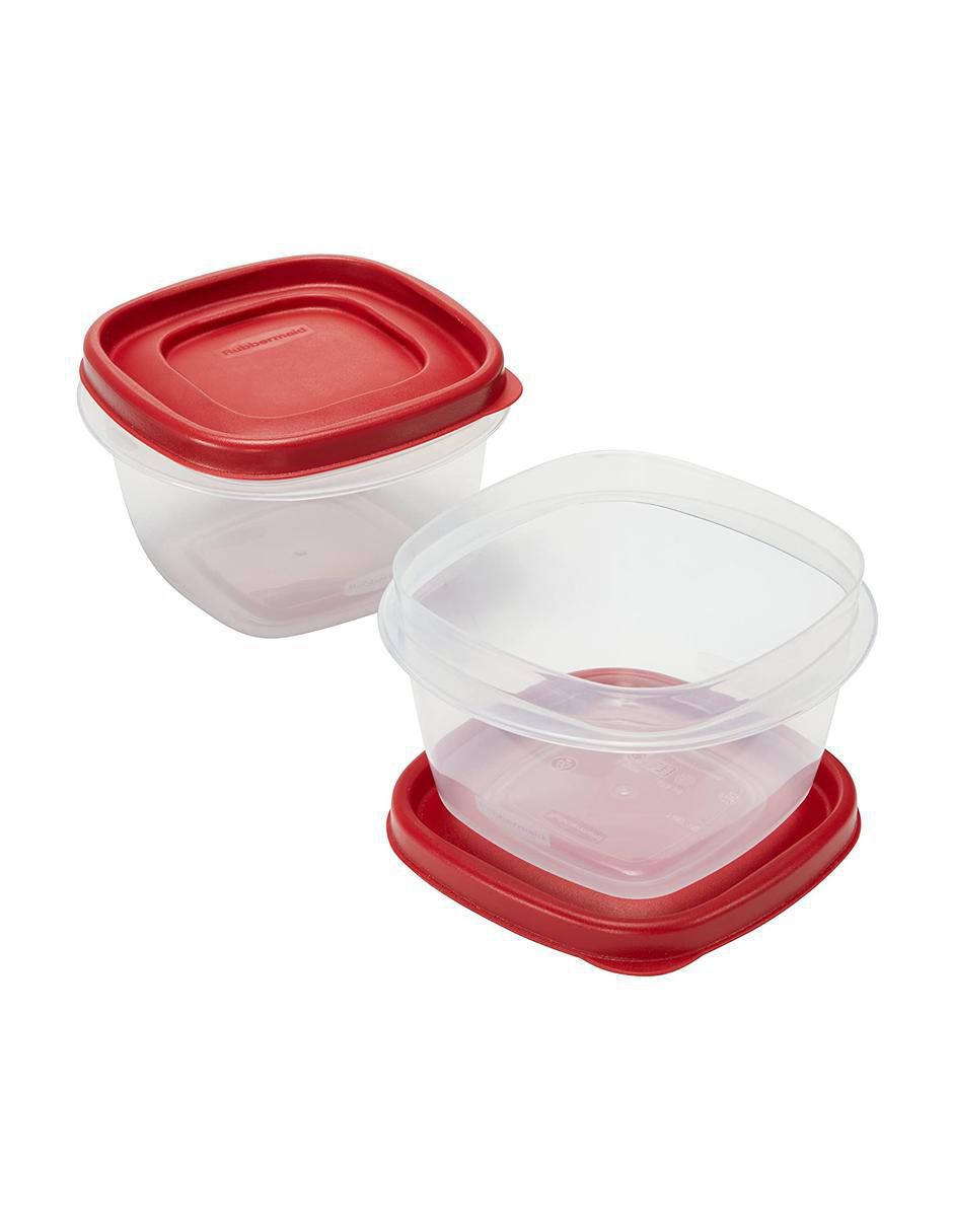 Set contenedores Rubbermaid Home de plástico 2 piezas