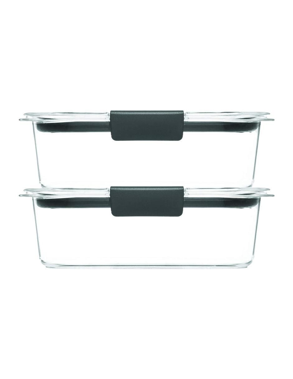 Set contenedores Rubbermaid Home de vidrio 2 piezas