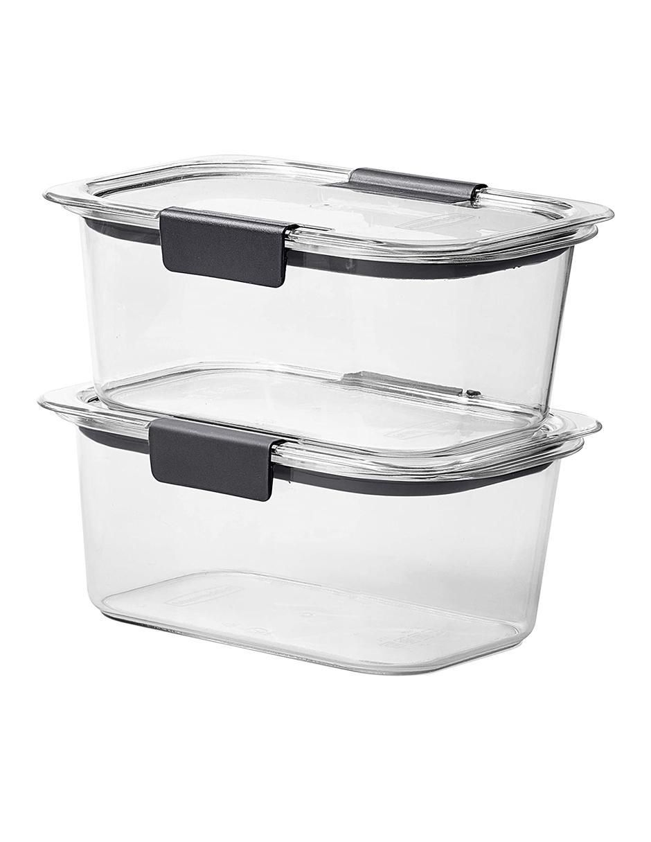 Set contenedores Rubbermaid Home de plástico 2 piezas