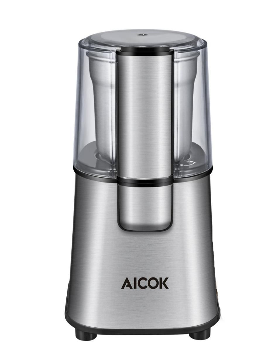 Molino para café Aicok de acero inoxidable