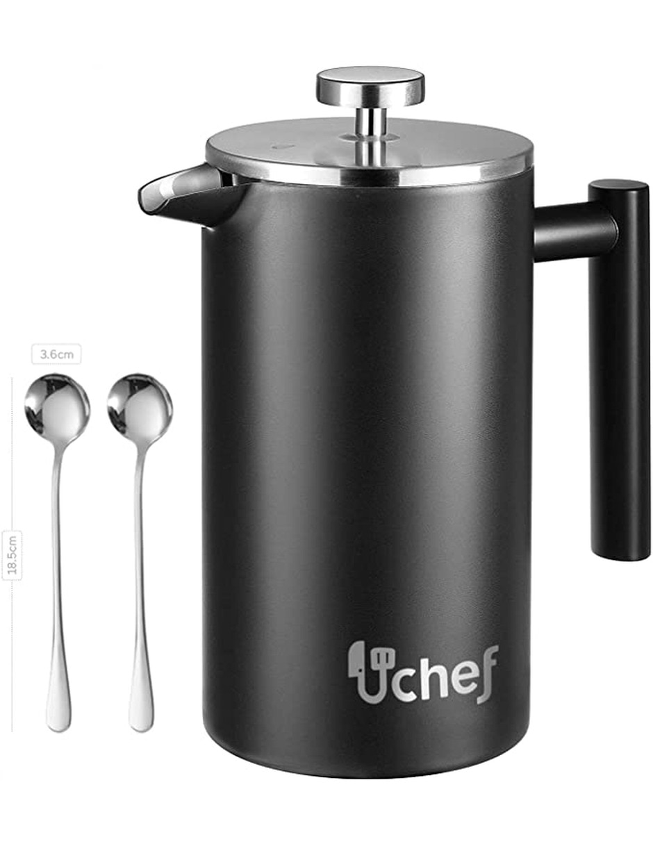 Prensa francesa Salt & Pepper de acero inoxidable