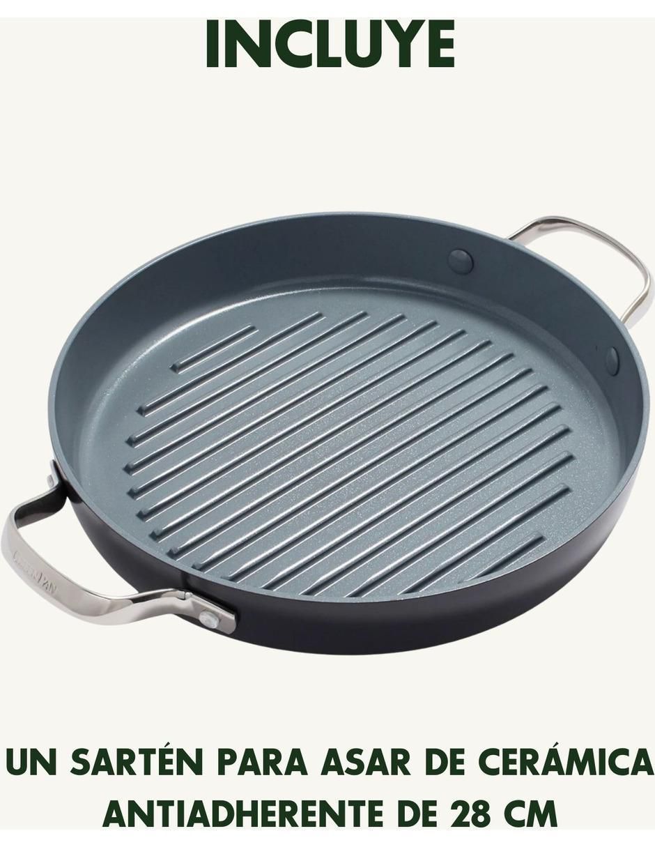 Sartén Greenpan Valencia Pro de acero inoxidable