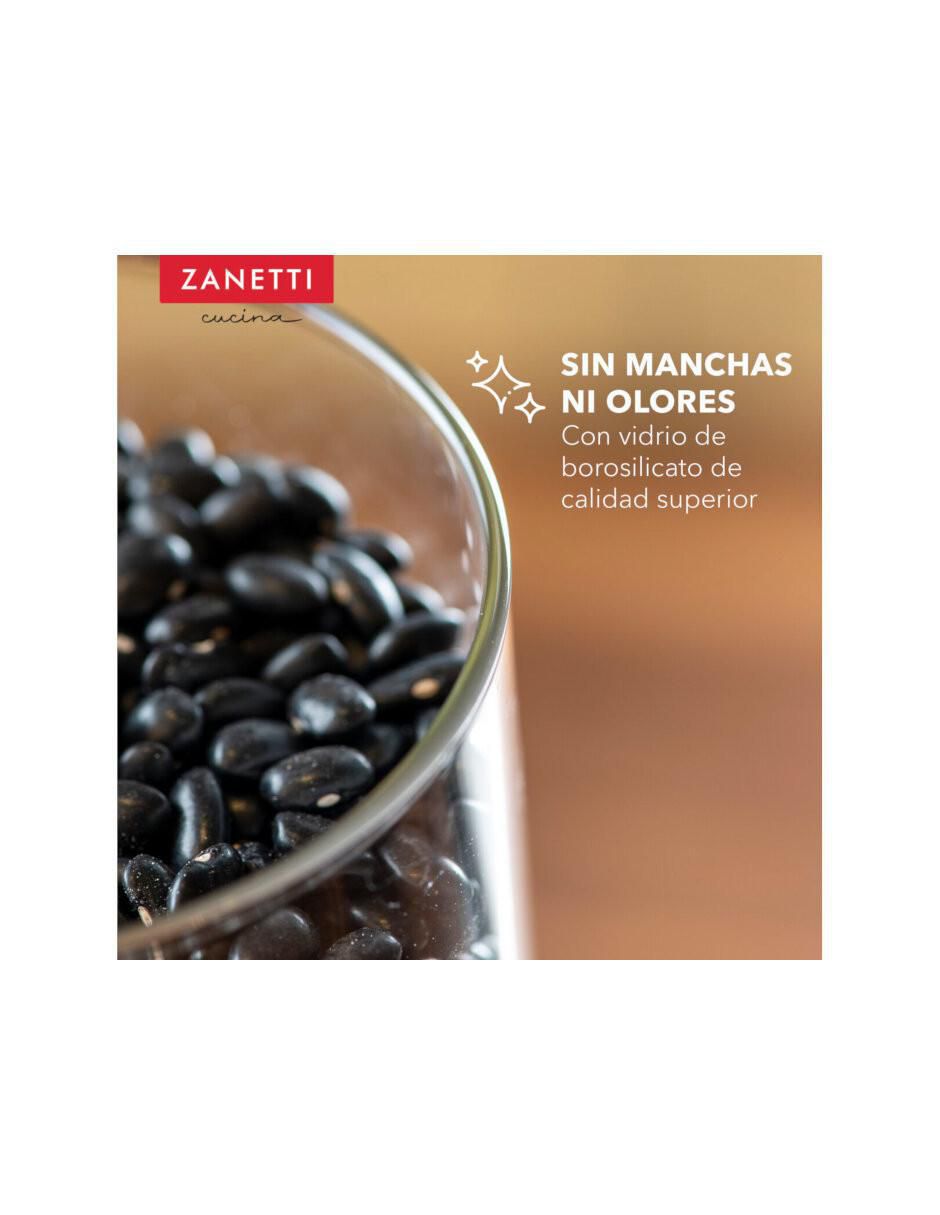 Set contenedores de vidrio 8 piezas