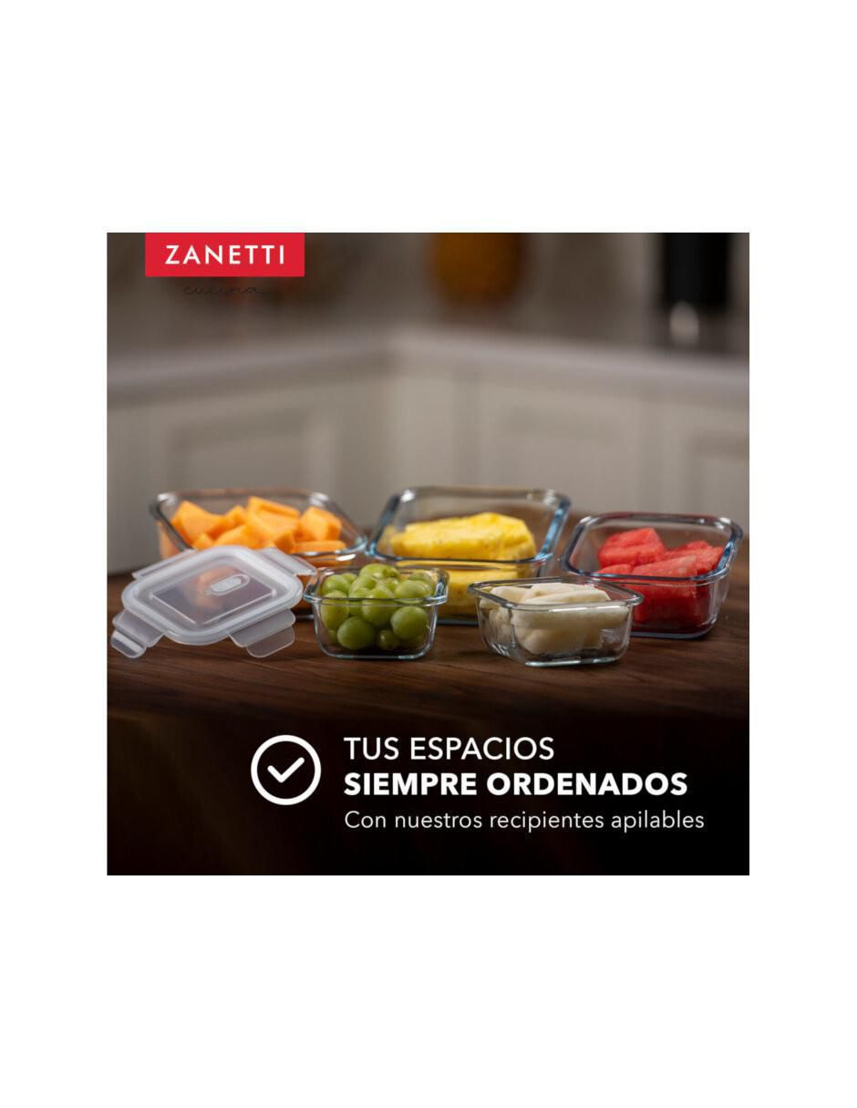 Set contenedores de vidrio 5 piezas 9