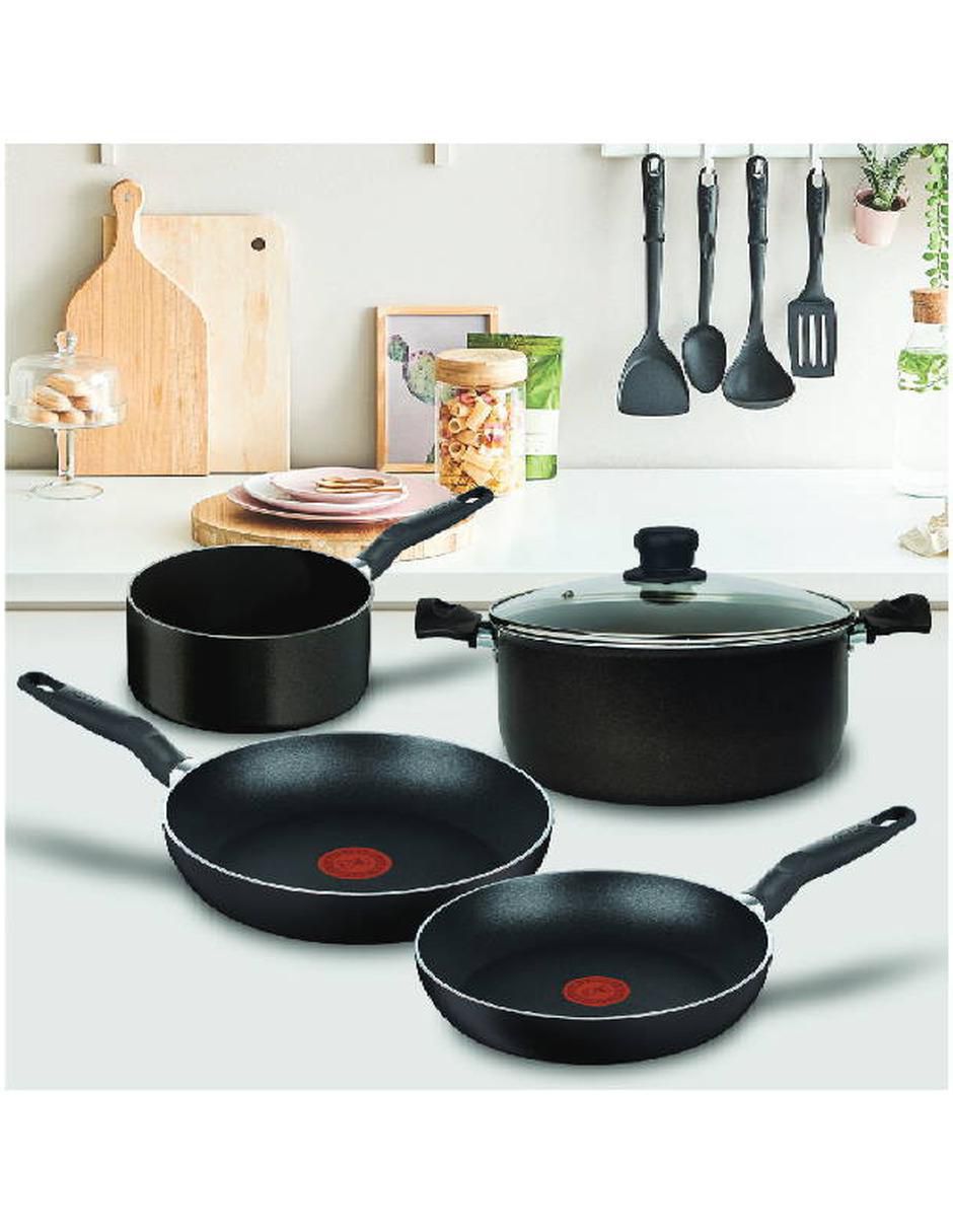 Batería de cocina T-Fal Vital de aluminio antiadherente convencional 5 piezas 2