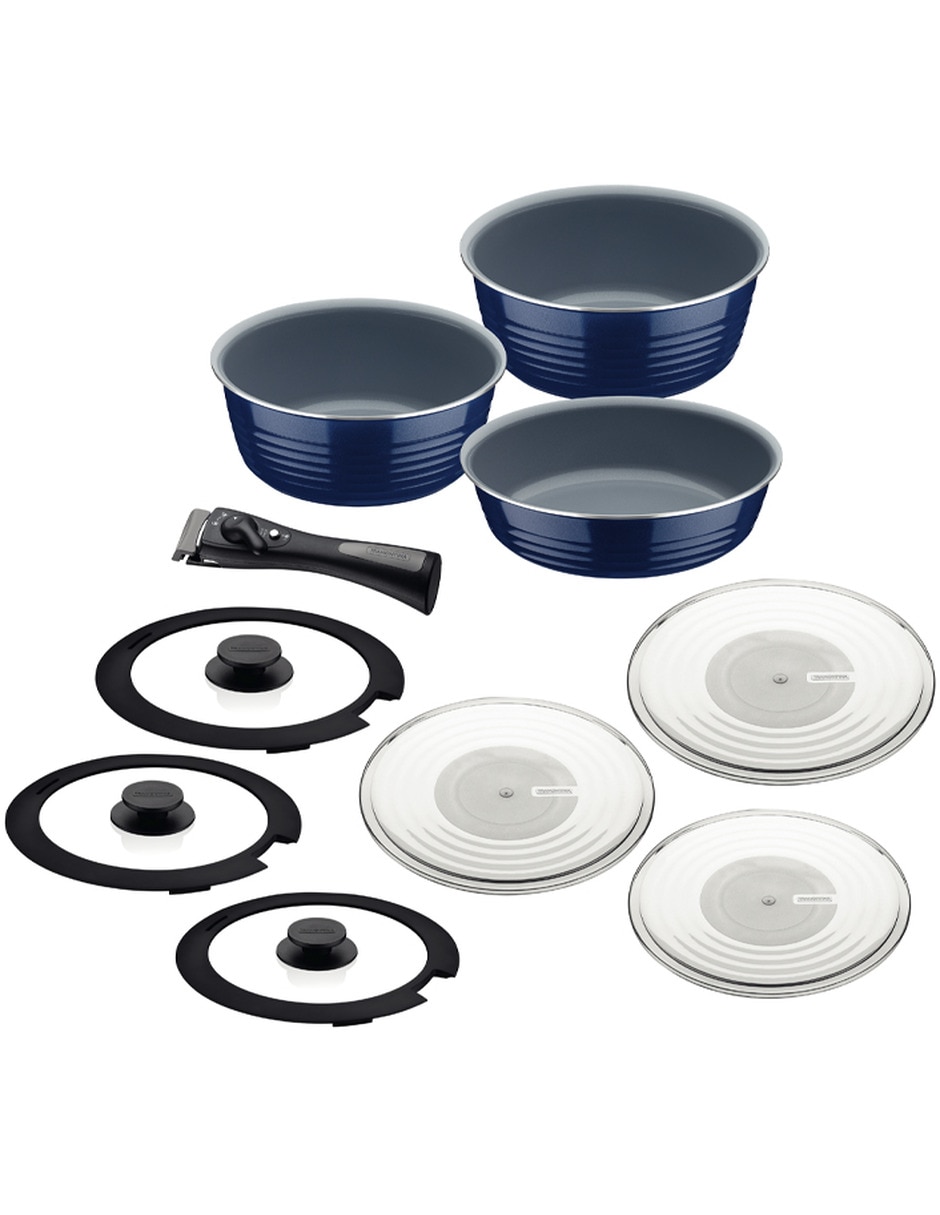 Batería de cocina Tramontina Ítria de aluminio 10 piezas